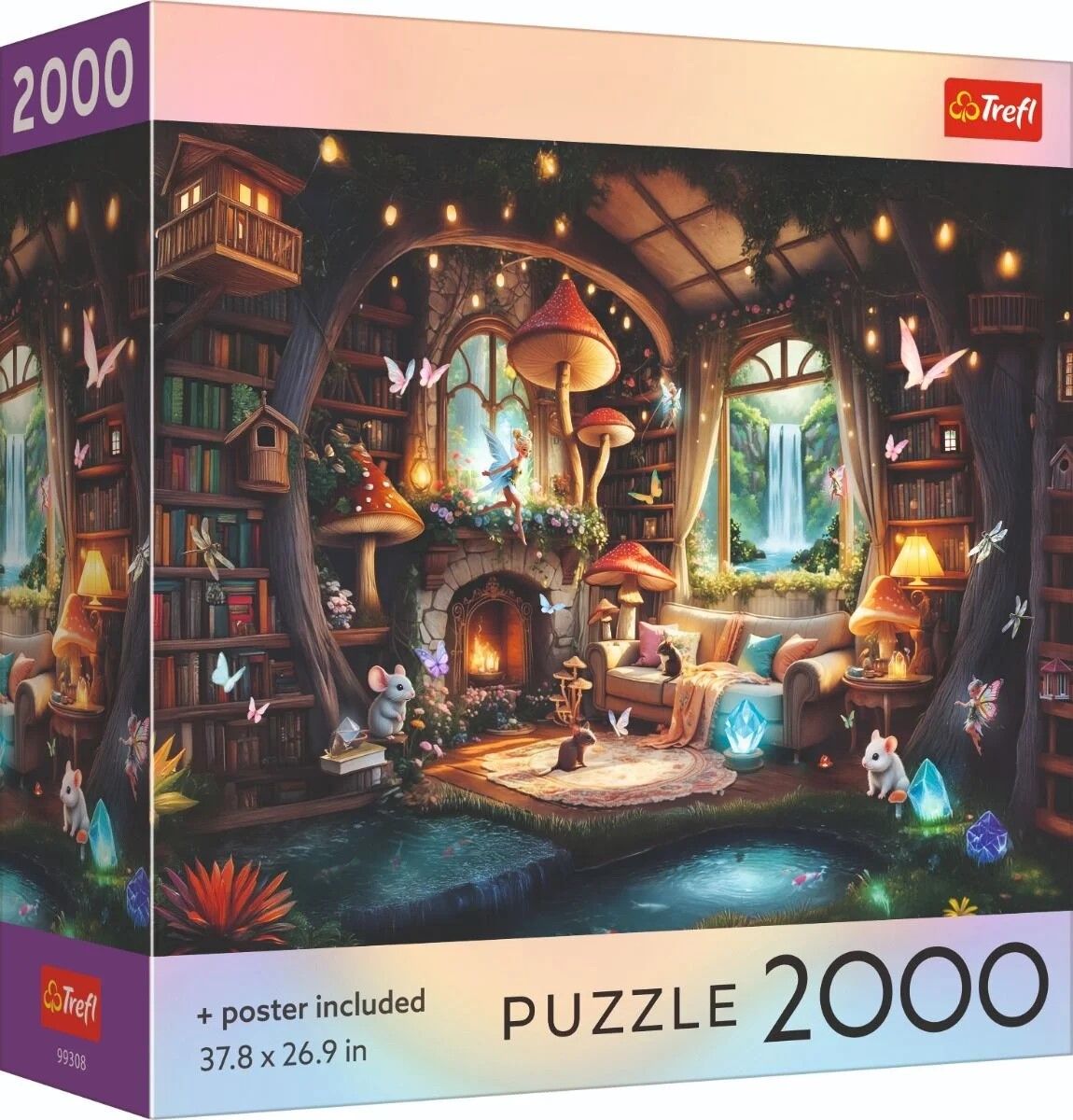 PUZZLE TREFL 2000 COLECTIA SUA CASUTA DIN BASM CU POSTER - Default Title [ps:ff806478-1635-4299-89f3-85e611a8b624]