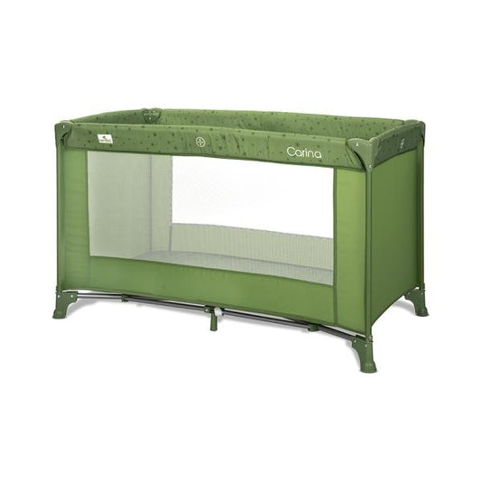 Pătuț Pliabil Lorelli Carina Green Stars cu Geantă - Green Stars [ps:f24050d2-987f-4f9a-b561-597881fbfb07]