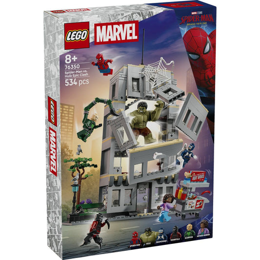 LEGO Marvel Spiderman vs Hulk 76350 - Set de Construcție - Default Title [ps:11edebf0-bfbf-4cd5-955e-ec0eeb615952]