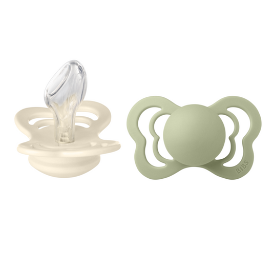 Set 2 Suzete BIBS Couture Silicon, Anatomice, 6 luni - - Sage [ps:1a968289-1e42-4174-8384-bd87aba4b825]