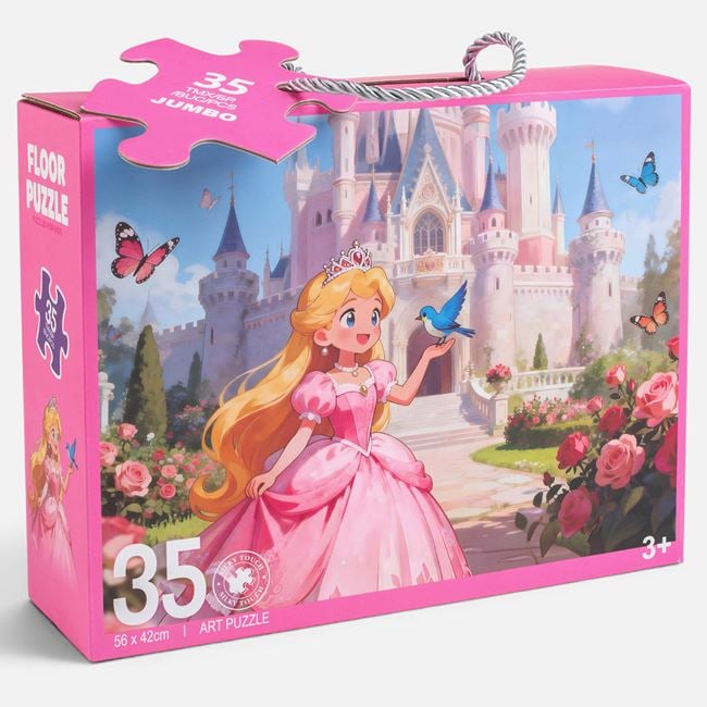 Puzzle Podea Prințesa Jumbo, 35 Piese Mari - Default Title [ps:64a8c36d-7998-47a5-b82b-34c3550e6e1b]