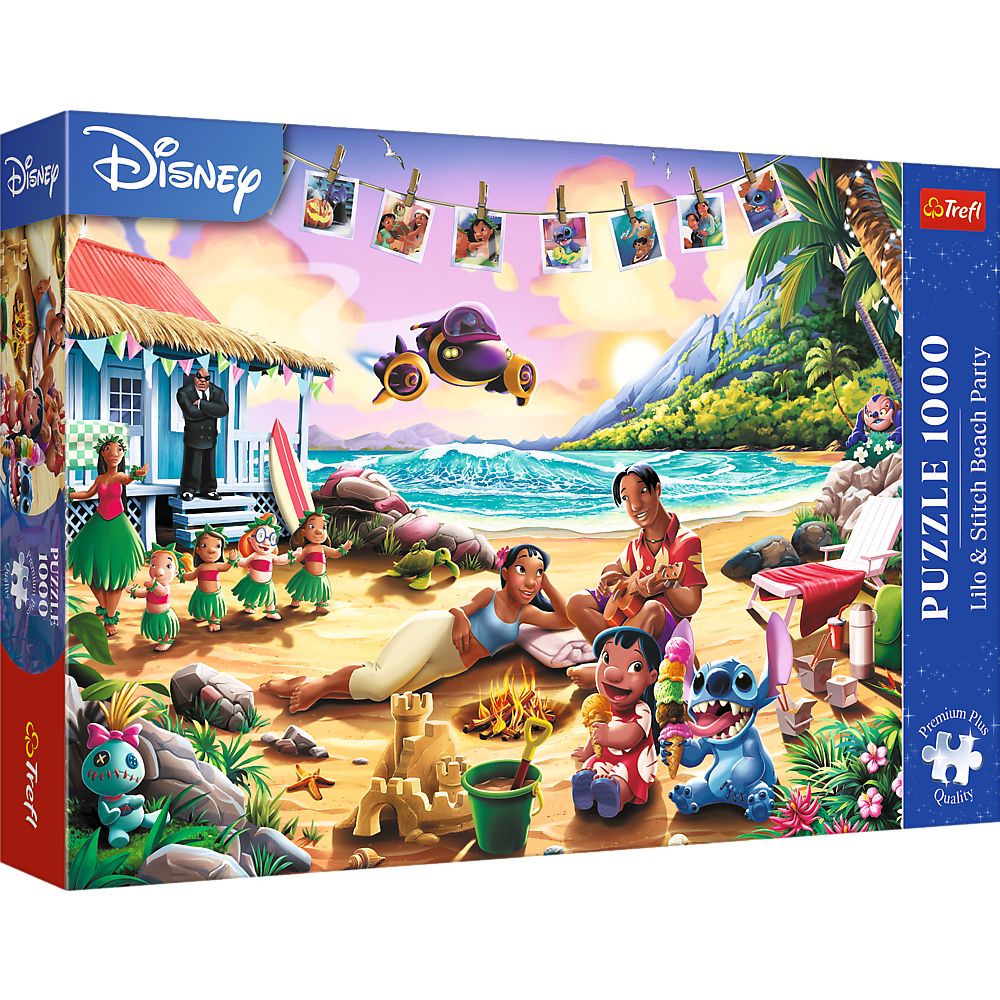 Puzzle Trefl Disney Lilo și Stitch 1000 piese - Plajă - Default Title [ps:2691c62f-e1fe-43de-b676-2d35c319f98c]