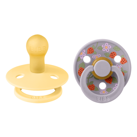 Set 2 Suzete BIBS x Liberty Strawberries and Cream, 0 luni+ - Default Title [ps:ed2e3768-389e-48fa-b652-18ae4e1b5d35]