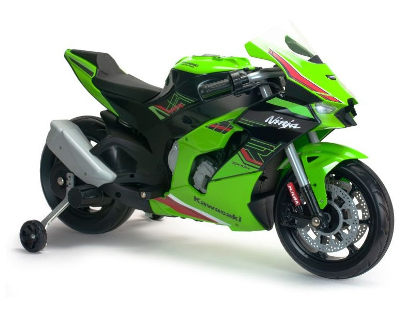 Motocicletă Electrică Kawasaki Ninja ZX-R10 12V, Injusa - Default Title [ps:60889d7d-c048-41f5-af2c-ff4c5107f322]