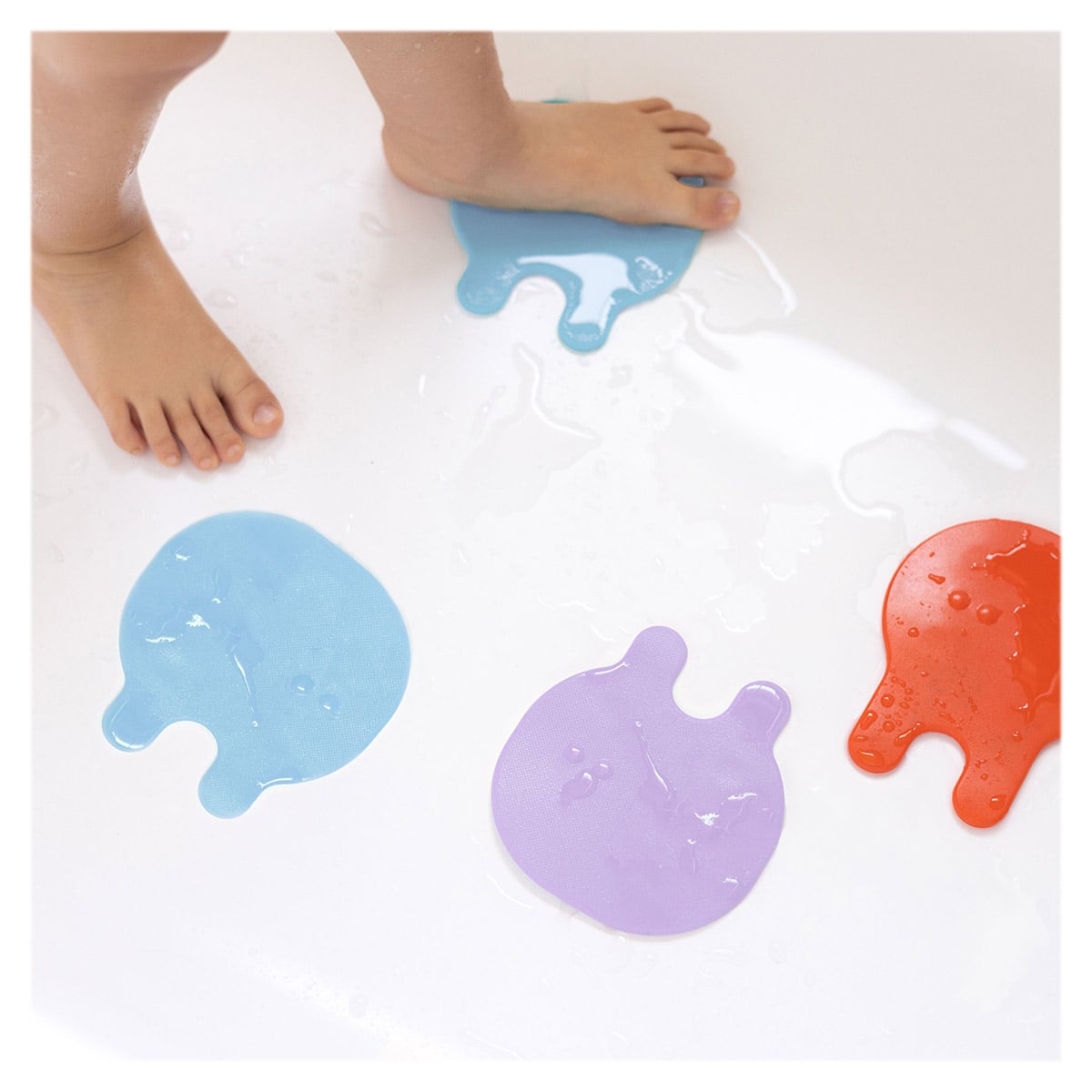 Meduze Antiderapante pentru Baie Quut, 8 piese - Default Title [ps:62d25be2-b86a-4e0c-9510-542f04d709c1]