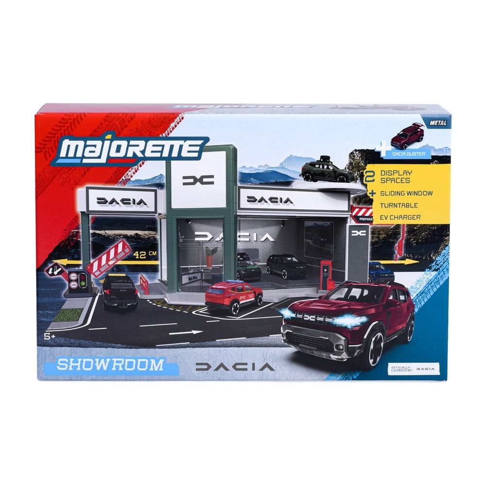 MAJORETTE SET SHOWROOM AUTO DACIA CU MASINUTA INCLUSA - Default Title [ps:ca448044-ede5-4842-9f7f-8d517d8393f1]