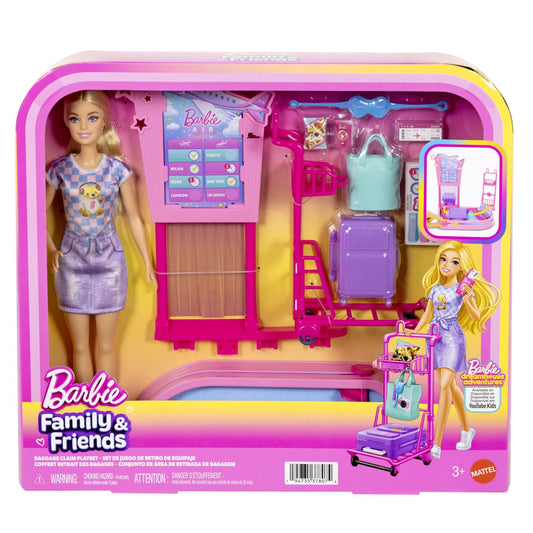 BARBIE FAMILY AND FRIENDS SET BAGAJE LA AEROPORT Mattel - Default Title [ps:b17450ba-30e8-4005-85b8-a370e5daade6]