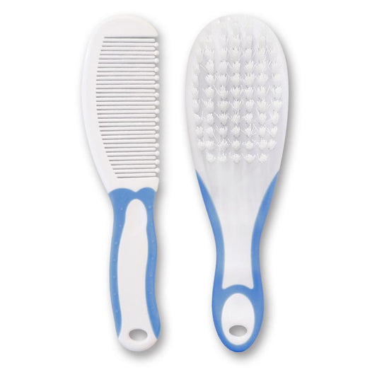 Set Perie și Pieptene Lorelli, 0 luni+, Pink - Albastru [ps:8e68a34b-2e25-4f08-8c37-63dd9a108123]