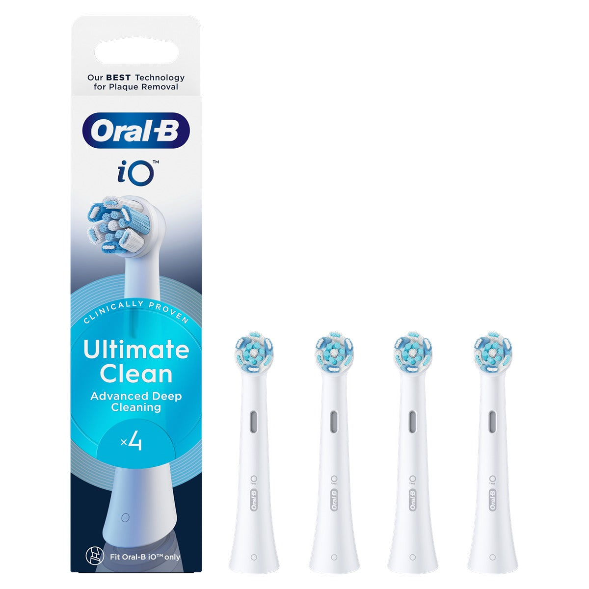 ORAL-B iO Ultimate Clean, rezerva periuta electrica, - Alb [ps:f2048eb8-7ffa-44c9-9af4-2d9fd8fcbc97]