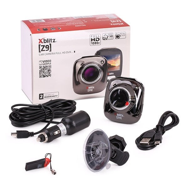 Neno Xblitz Z9 - Camera auto Full HD, 140°, Carcasă Metalică, cromat [ps:80d0db16-a498-4e97-a7ed-ec783a57f96f]