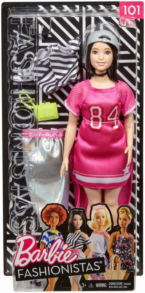 PAPUSA BARBIE FASHIONISTA CU HAINUTE SPORT LOOK [ps:7be19304-59ba-4949-8b7e-f7073ccc9294]