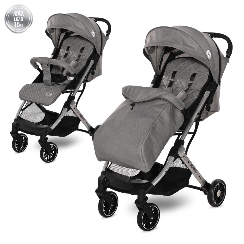 Cărucior Lorelli Fiorano Trooper Gri, 0 luni - 3 ani - gri delfin [ps:0bd20fa9-802d-4476-aa08-4cbec6455845]