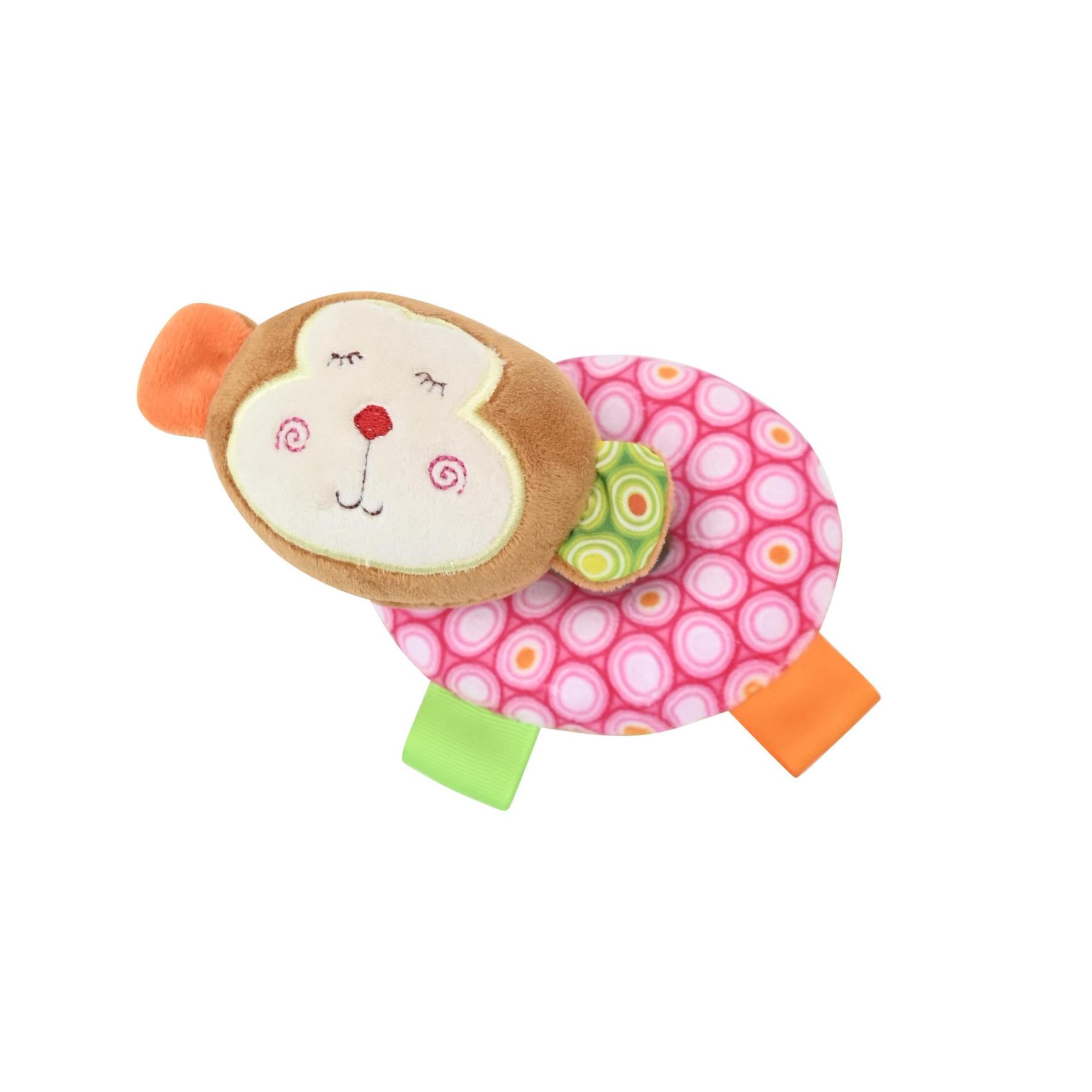 Jucărie Plus Gogoasă Ursuleț Zornăitoare Lorelli Toys, 0 - Maimutica [ps:2276327a-731f-43a7-9020-8bd6012dfc3e]