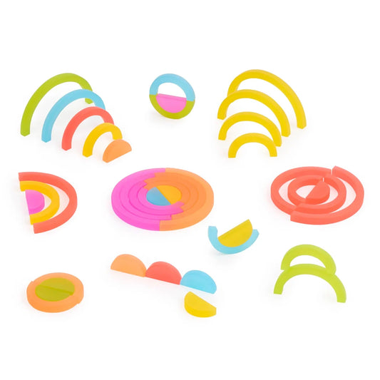 Arcuri Translucide Colorate Guidecraft, 90 piese - Default Title [ps:4b7cfb54-dc55-4347-9743-7b8bb858dd49]