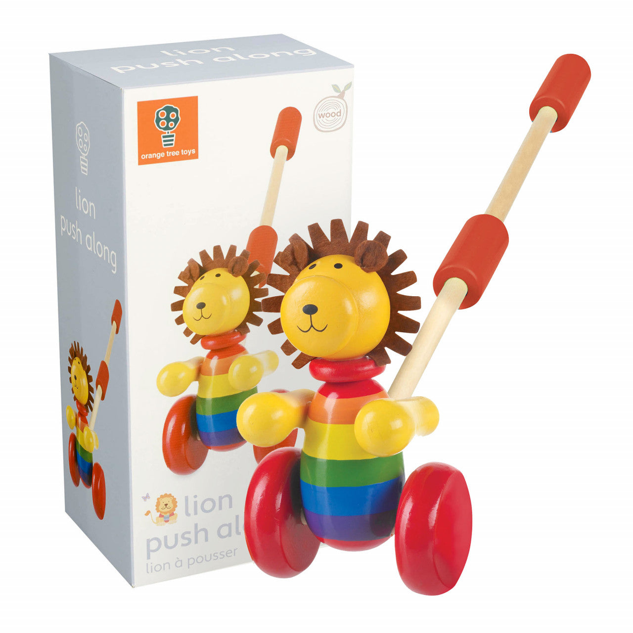 Jucarie de impins leu, Orange Tree Toys [ps:ee3059cc-58b4-4b23-86f2-8683a4ffe776]