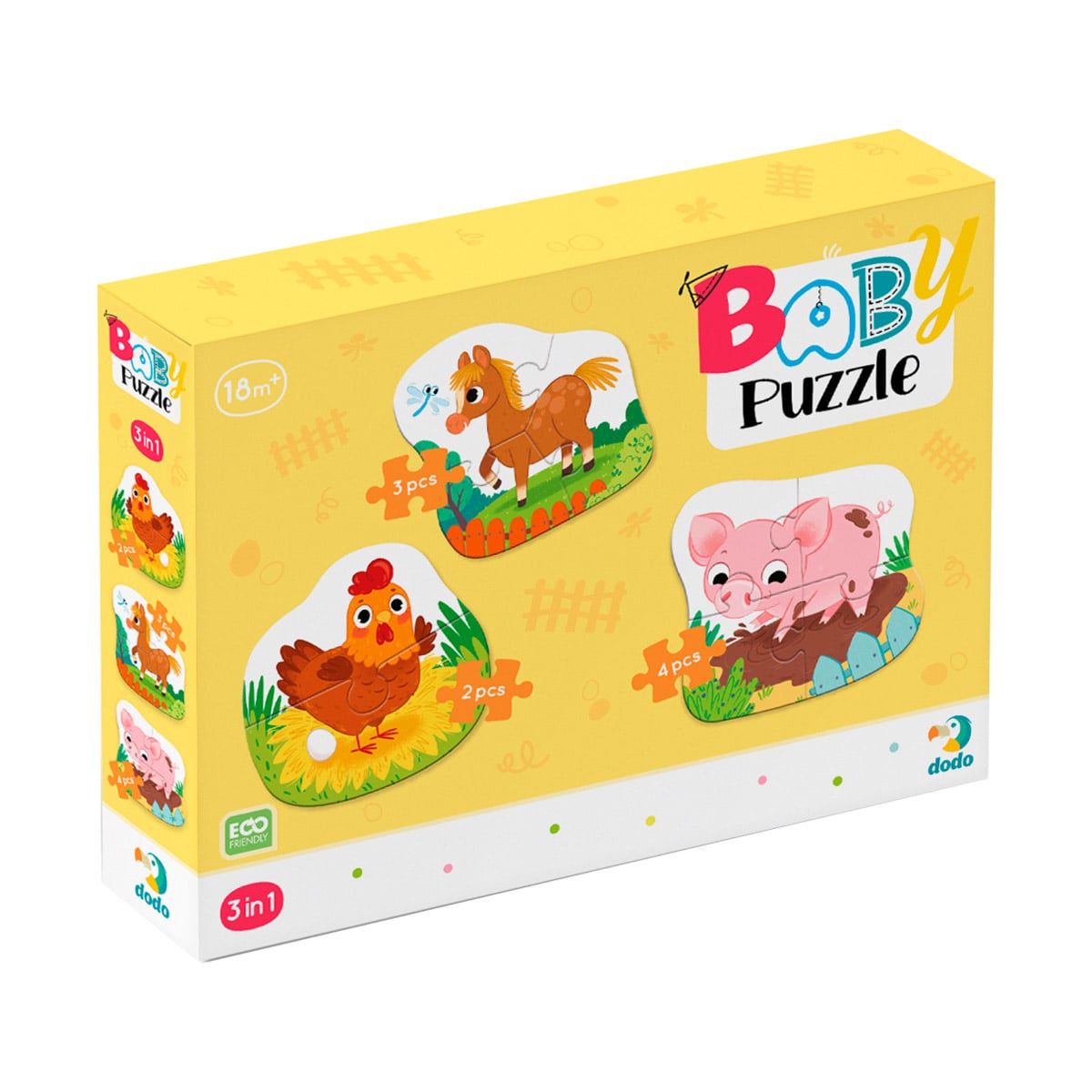 Puzzle Bebeluși O Zi la Fermă - Dodo Toys - Default Title [ps:4232df74-dfb2-46b5-ad8c-d73e31500b79]