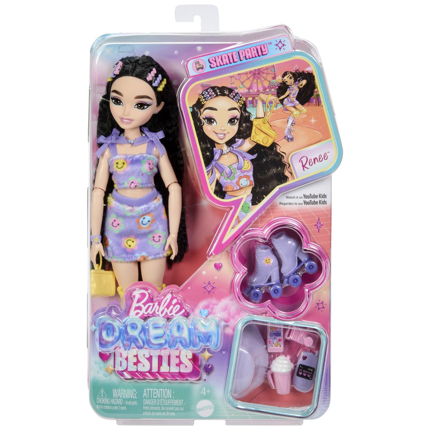 BARBIE DREAM BESTIES PAPUSA RENNE PETRECERE PE ROLE Mattel - Default Title [ps:d165df46-5293-4025-816b-7048259575ae]