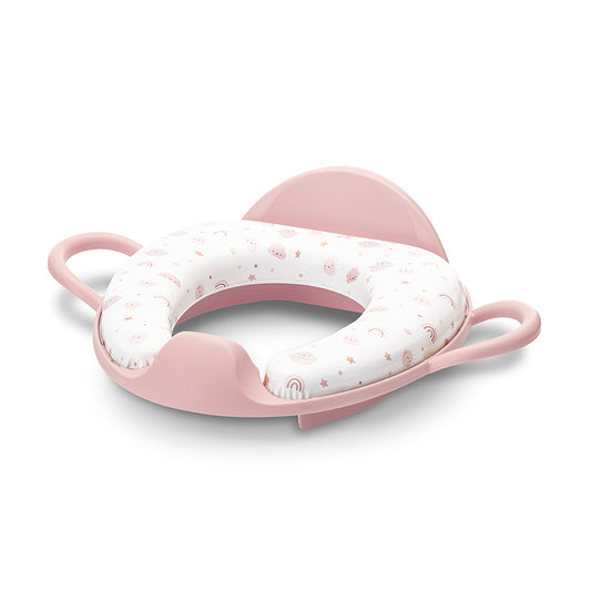 Reductor Toaletă Moale Lorelli, cu Manere, Princess Pink - Pink [ps:8a925558-3279-4c86-b022-e04c74c6eadd]
