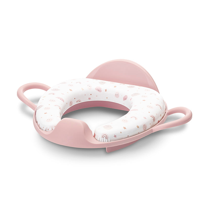 Reductor Toaletă Moale Lorelli, cu Manere, Princess Pink - Pink [ps:8a925558-3279-4c86-b022-e04c74c6eadd]