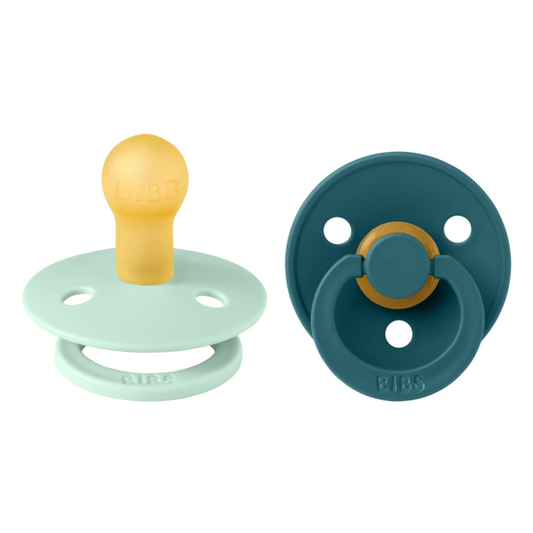 Set 2 Suzete BIBS Colour Latex, Tetină Rotundă, 0 luni - Default Title [ps:49935343-deb9-4710-8cc3-78f569f6ad82]