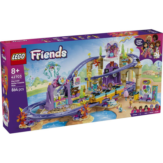LEGO Friends Roller Coaster cu Sirene 42703 - Set - Default Title [ps:795dbe04-7952-4fef-b738-ffe638eaaf84]