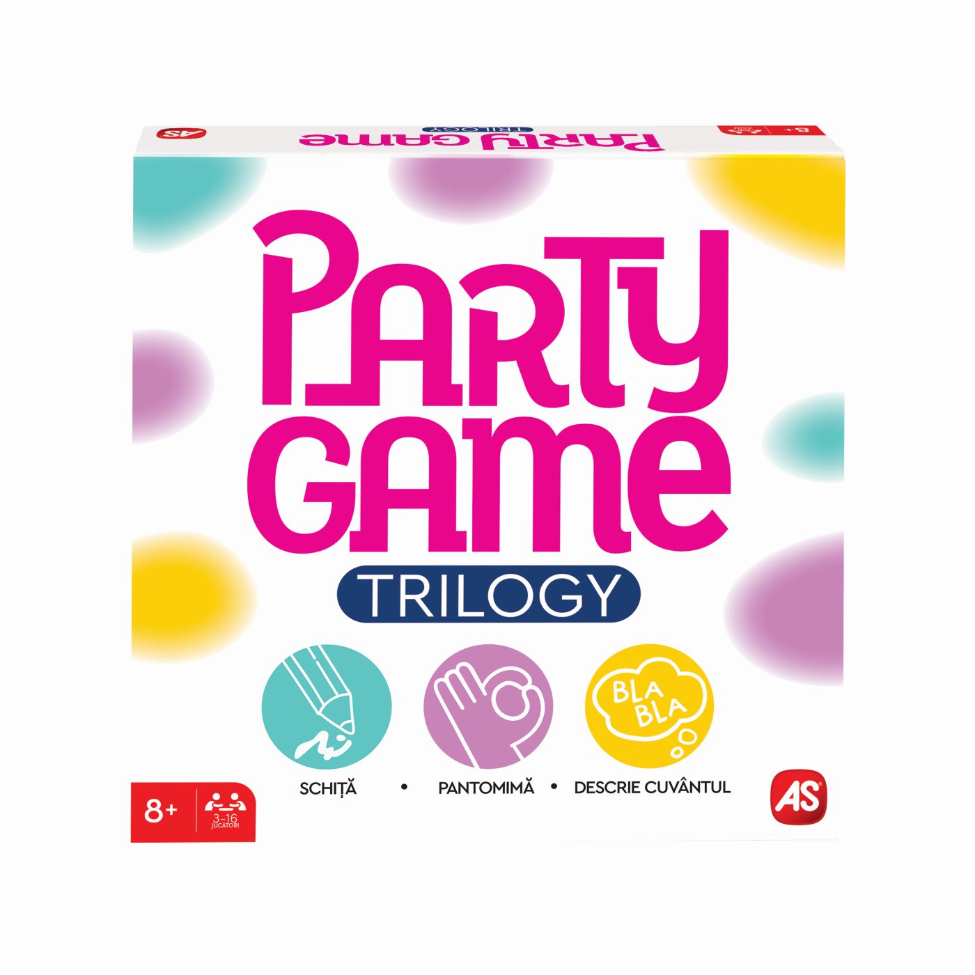 JOC DE SOCIETATE PARTY GAME TRILOGY IN LIMBA ROMANA AS - Default Title [ps:722ee735-7d00-4192-92bf-3dc48b6ea928]