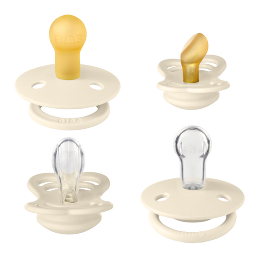 Set 4 Suzete BIBS Try-it Collection 0 luni - Ivory - Default Title [ps:a1ffd425-37ca-4bb5-8250-f17127c441ed]