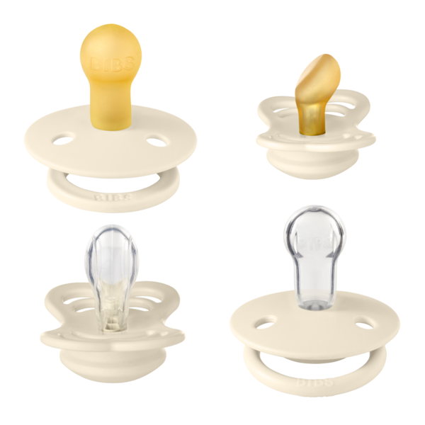Set 4 Suzete BIBS Try-it Collection 0 luni - Ivory - Default Title [ps:a1ffd425-37ca-4bb5-8250-f17127c441ed]