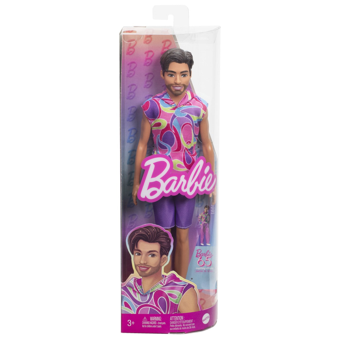BARBIE PAPUSA BAIAT FASHIONISTAS BLOND CU BLUZA CU - Barba + gluga [ps:a084536a-9fe1-4082-8d9d-20921feaaa77]