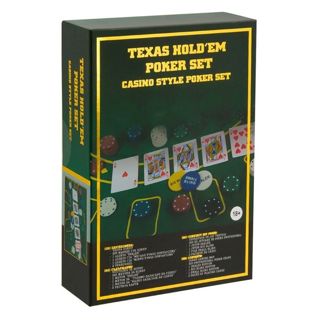Set Poker TEXAS Hold'em Jumbo - Jucărie Educativă - Default Title [ps:b7235491-15fc-4ec1-948e-31430af8de55]