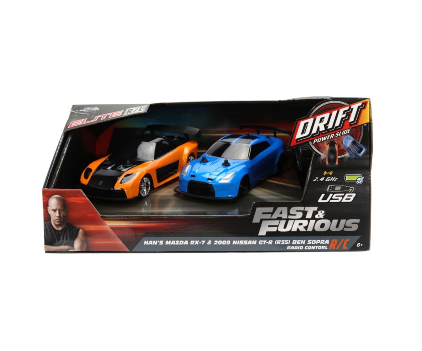 Set 2 Mașini RC Jada Fast & Furious Mazda & Nissan - Simba - Default Title [ps:357c7050-eaeb-4909-95a0-b7d815bee772]