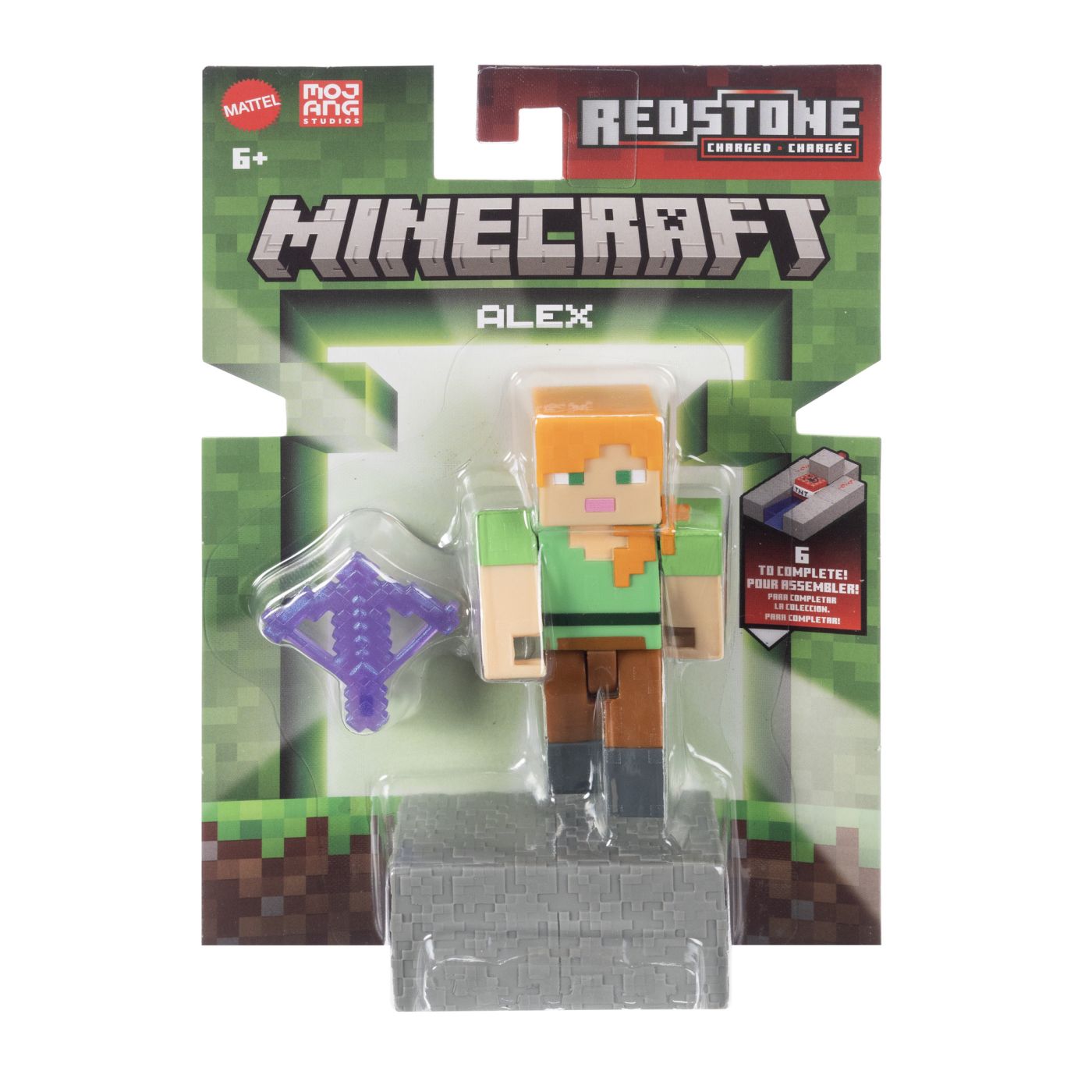 MINECRAFT CRAFT A BLOCK FIGURINA ALEX 8CM Mattel - Default Title [ps:c28d8e8a-6ce6-4529-be38-2194b419e017]