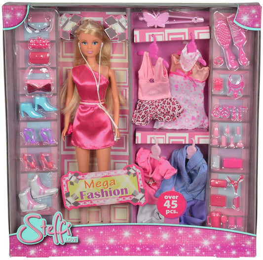 PAPUSA STEFFI MEGA FASHION SET CU HAINUTE DE SCHIMB Simba - Default Title [ps:86eb24a9-1e12-4d8c-a8d0-8e054d83720d]