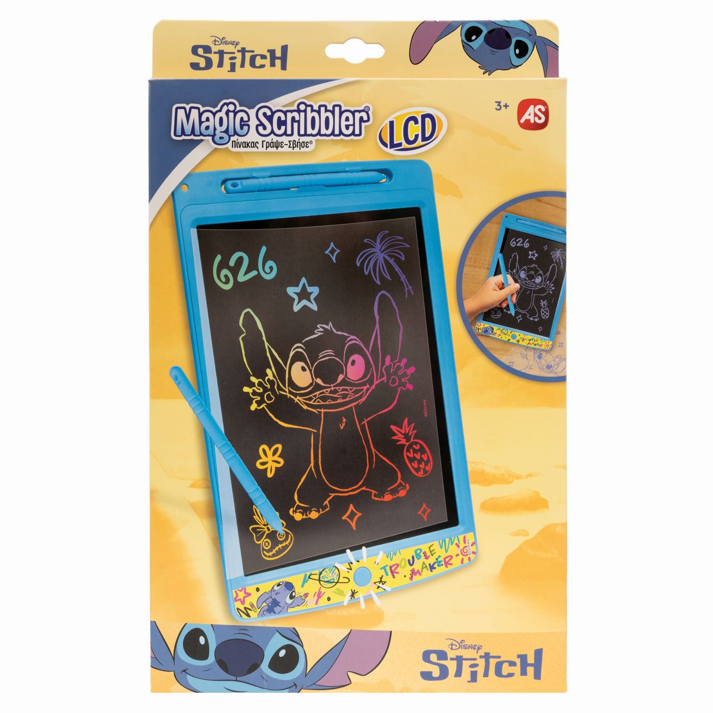 Tablă de Desen LCD Disney Stitch - Scrie și Șterge | AS - Default Title [ps:f100aa12-469e-4c19-ab3f-efbf9fca3f54]