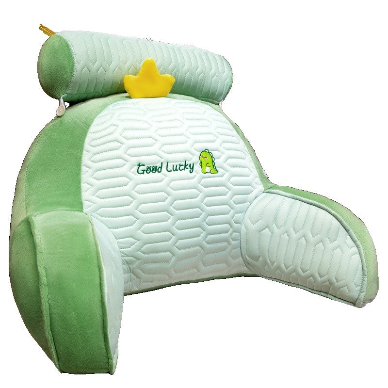 Perna Multifunctionala Flippy Dinozaur Verde, 60x40 cm - Verde [ps:a414a96d-b008-45da-9f19-a5e082026cad]