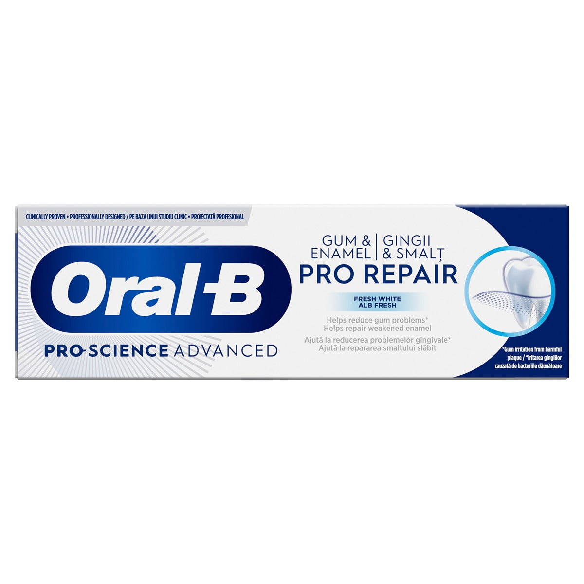 ORAL-B Professional Gum&Enamel Pro-Repair Gentle Whitening, pasta de dinti, 75 ml [ps:22bf4cb4-59b9-4971-af37-89aafbd44f03]