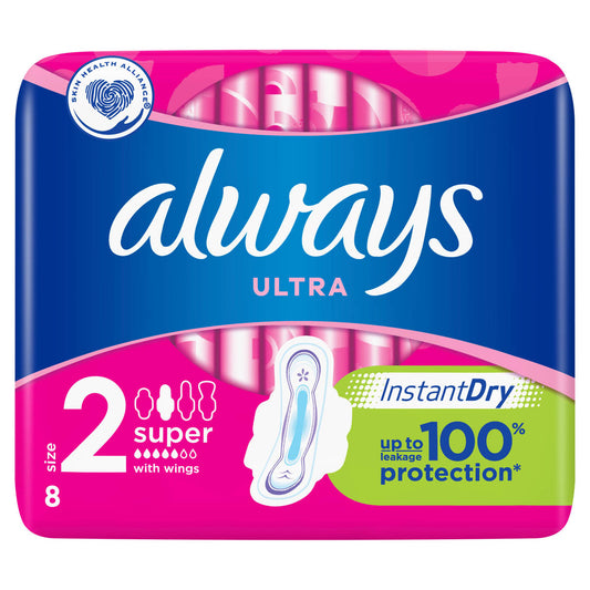 ALWAYS Ultra Super Plus, absorbante igienice, marime 2, 8 buc [ps:f42b6889-cd72-444d-b445-ace173189cf3]
