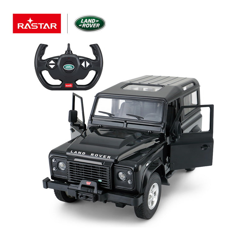 MASINA CU TELECOMANDA LAND ROVER DEFENDER NEGRU CU SCARA - Negru [ps:9ff4b6cc-6c2d-4f53-9a77-f3b26cb02383]