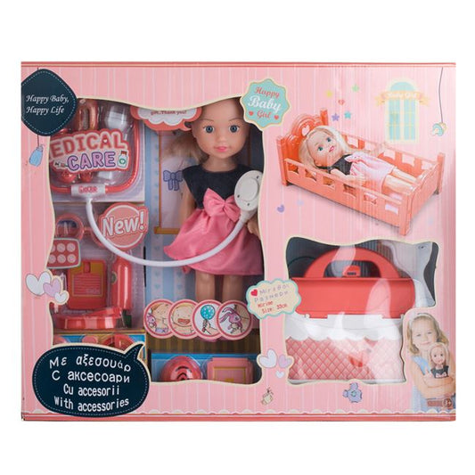 Papusa Medic cu Accesorii Jumbo - Set Jucărie de Rol - Default Title [ps:4b7b1e09-19e5-4f28-a2ab-db86a35b7987]