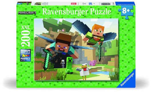Puzzle Minecraft Aventuri 200 XXL Ravensburger - Default Title [ps:c80daeec-b7b8-4748-8d1f-0099802506d1]