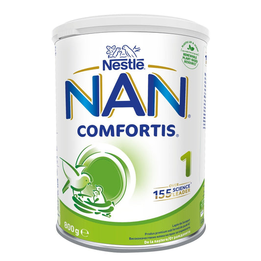 NESTLE NAN 1 Comfortis, formula speciala lapte praf, de inceput de la nastere, 800 g [ps:cefce77d-3bd1-4b8b-bb5f-5b44be4a77fa]