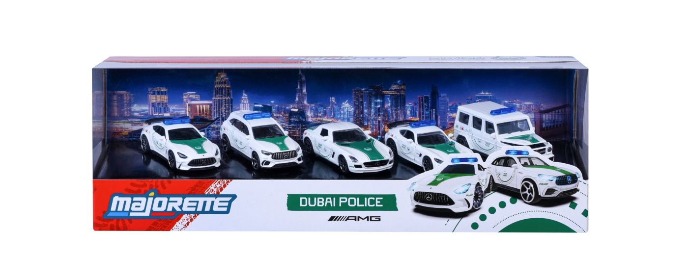 MAJORETTE SET 5 MASINUTE DE POLITIE DUBAI METALICE - Default Title [ps:fef4d82b-9f15-4648-80e8-500a04429dec]