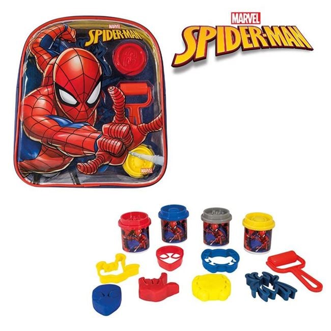 Plastilină Disney Spiderman Geantă 200g Jumbo - 4 Culori - Default Title [ps:8c1d629b-1a27-45e7-b91b-f9b08ba3d89c]