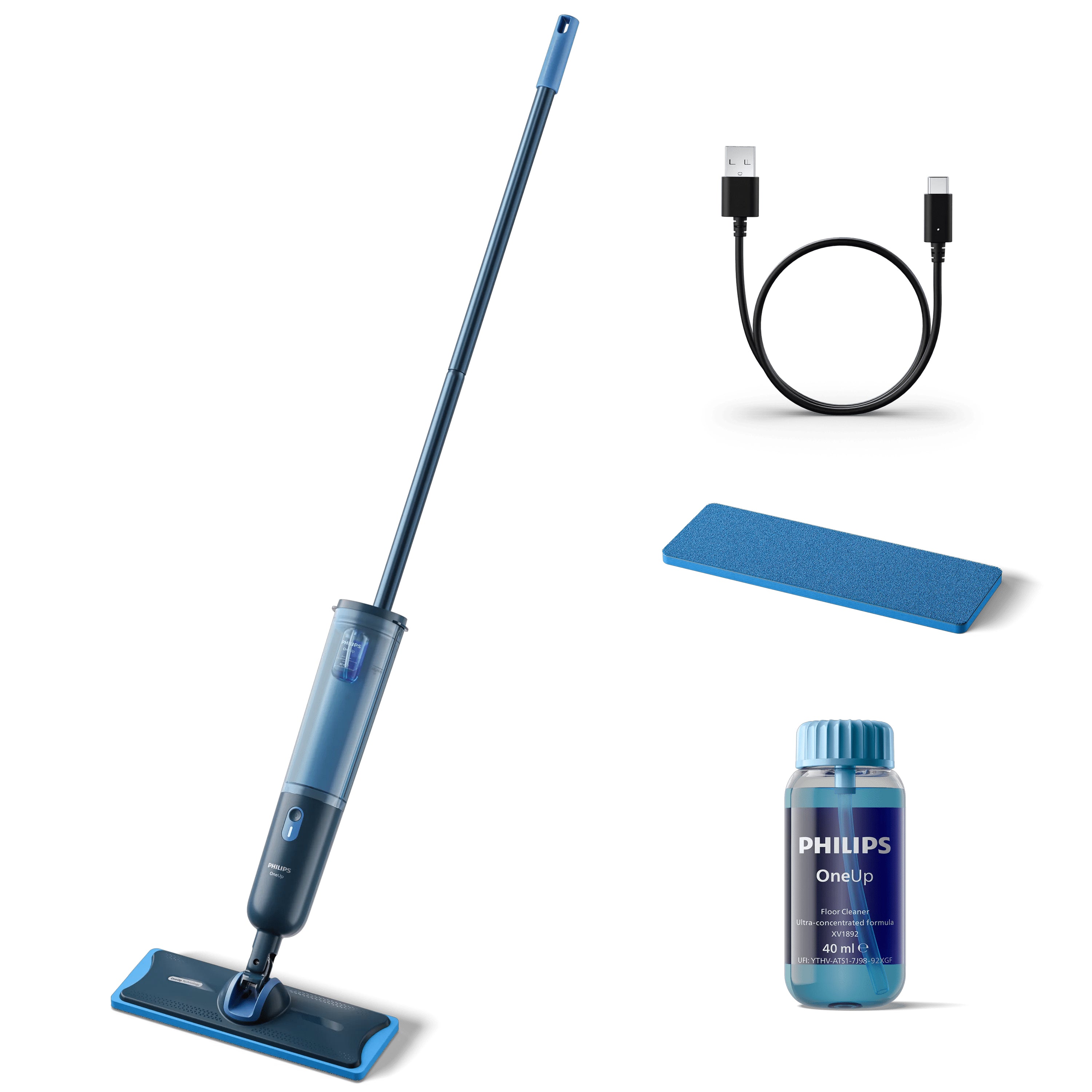 XV3101/01 Mop electric OneUp Philips - XV3101/01 [ps:2ebbac4a-a540-4dff-8336-dff549f22dcf]