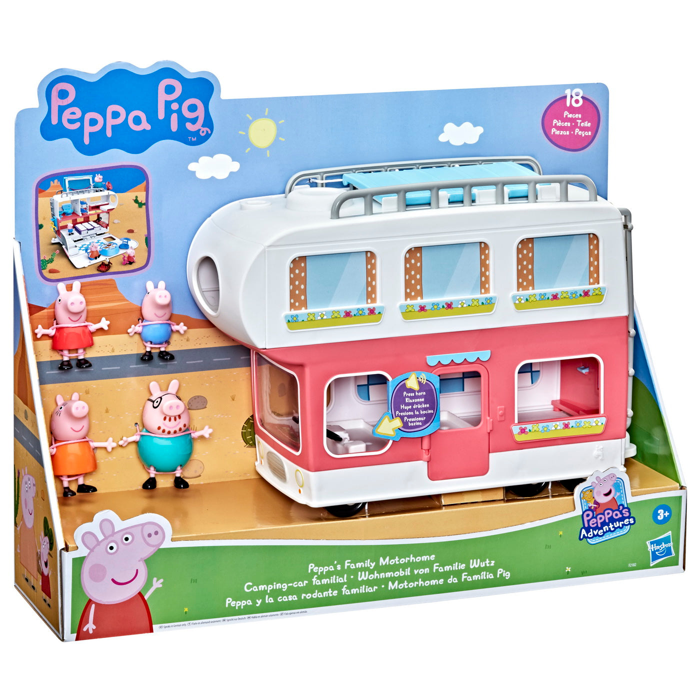 PEPPA PIG MASINA ROSIE A FAMILIEI Hasbro - Roti [ps:684b585f-d4dc-4f12-91f3-7afccfa1ab27]
