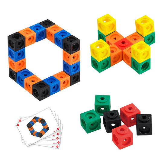 Math Cubes Edx Education - Set 125 Cuburi Interconectabile - Default Title [ps:07c300d6-f236-4d53-b6fb-e1b12ccee17f]