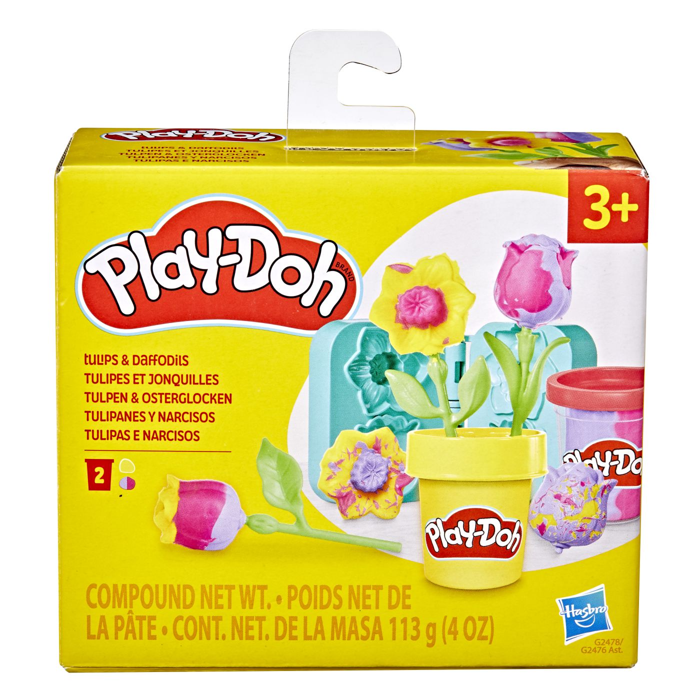 PLAY DOH SET CREATIE FLORI LALELE SI NARCISE Hasbro - Default Title [ps:be5b6e5d-ffe6-44e0-a519-6befa1d83ed9]