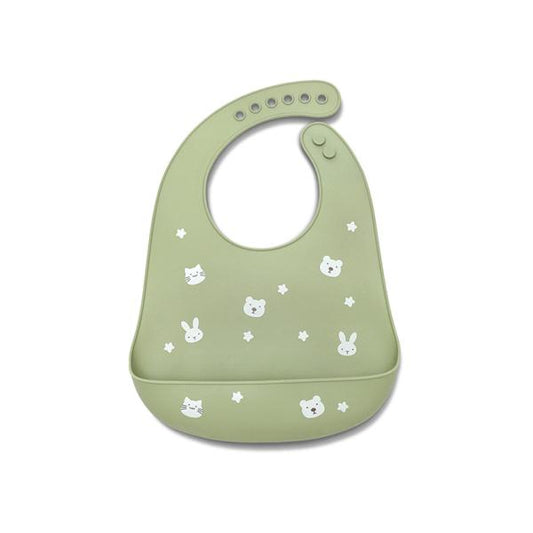 Bavetă Silicon Lorelli cu Buzunar, Reglabilă, Galben - Fresh Green [ps:5c24c914-2a99-45ea-92c4-f63316928167]