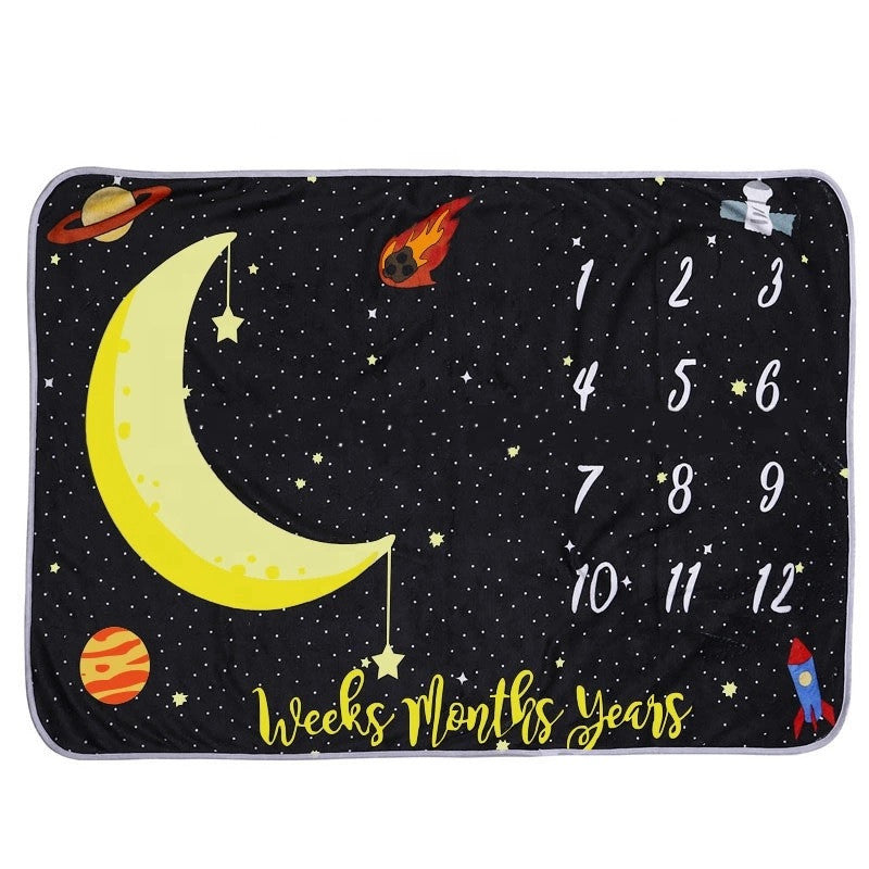 Paturica Milestone plusata pentru fotografii memorabile Luna neagra Drool [ps:34d93bb1-6b3f-4762-a93c-d0d7b2c89015]