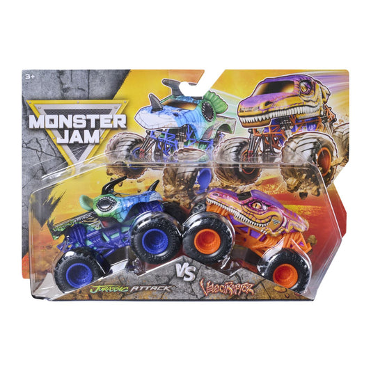 Set 2 Mașinuțe Monster Jam Jurassic Attack - Spin Master - Default Title [ps:7fbf2c98-1e7c-49ca-816a-9340710e5696]